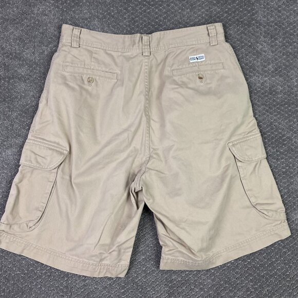 Vintage Polo Ralph Lauren Shorts Men's 33 Khaki Tan Chino Cargo - Picture 6 of 14